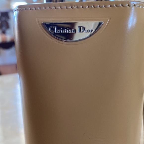 Christian Dior Malice bag in beige leather with gun metal tone hardware - Picture 5 of 14